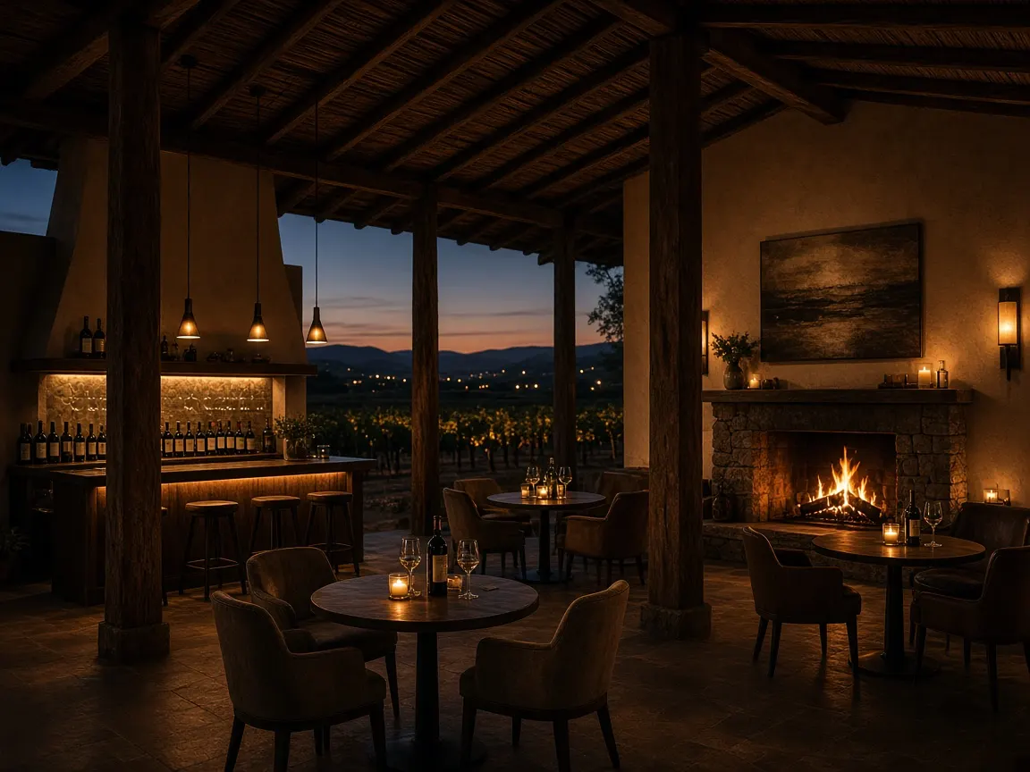 Salón Cordillera, pabellón nocturno íntimo